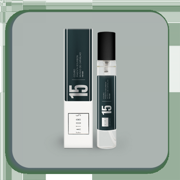 Perfume 15 25ml Couro, Pimenta Bourbon e Musgo de Carvalho Ref.:Lapidus