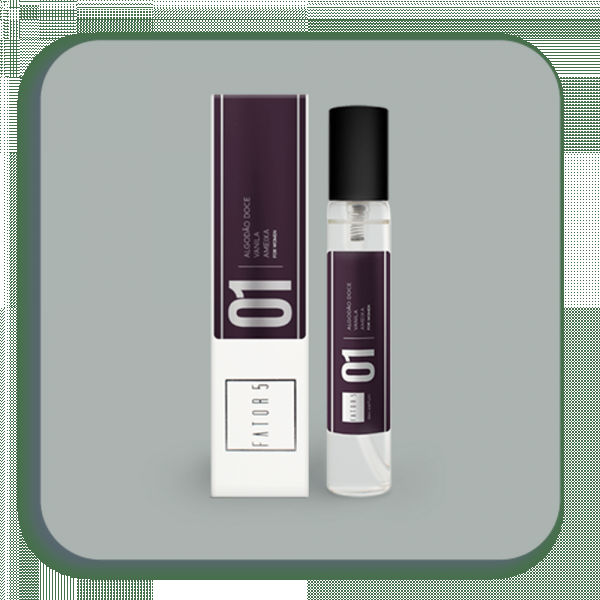 Perfume 01 - 25ml Algodão doce, Vanila e Ameixa Ref.:Angel