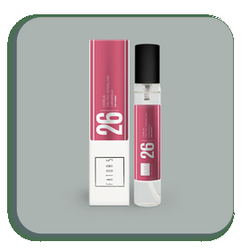 Perfume 26 25ml Cereja, Frutas Vermelhas e Caramelo Ref.:Fantasy
