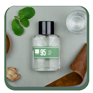 Perfume 95 60ml Vodka, Hortelã e Couro Ref.:212 VIP Men