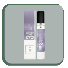 Perfume 34 25ml Rosa Branca, Maçã Verde e Bambu Ref.:Gabbana Light Blue