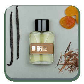 Perfume 66 - 60ml Damasco, Sândalo e Vanila Ref Lou Lou