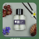 Perfume 89 60ml Uva do Monte, Violeta Negra e Vanila Ref.:Black XS Woman