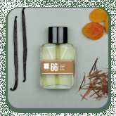 Perfume 66 - 60ml Damasco, Sândalo e Vanila Ref Lou Lou