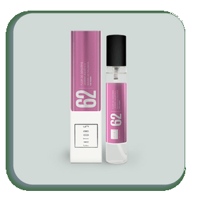 Perfume 62 25ml Flor de Gengibre, Jasmin Aquático e Baunilha Salgada Ref.:Olympea