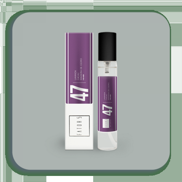 Perfume 47  25ml Lavanda, Cacau e Madeira de Cedro Ref.:Animale Por: