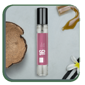 Perfume 16  25ml Coco, Caramelo e Vanila