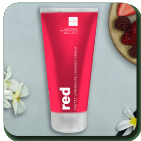 Hidratante RED Frutas vermelhas, Vanila e Jasmim Ref.:Frutas vermelhas, Vanila e Jasmim