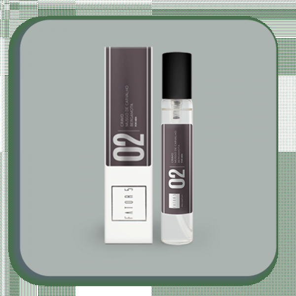 Perfume 02 25ml Cravo, Musgo de Carvalho e Bergamota Ref.:Kouros Fraineur
